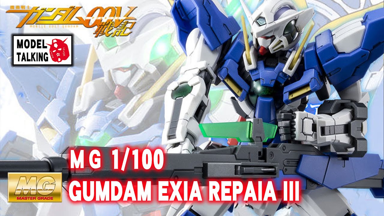 MG 1/100 GUMDAM EXIA REPAIR III (能天使高達） -  高達模型速報 - MODEL TALKING -