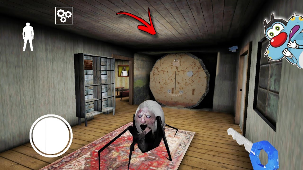 😳 Only Spider Angelina in Granny Chapter Two New Update With Oggy and Jack