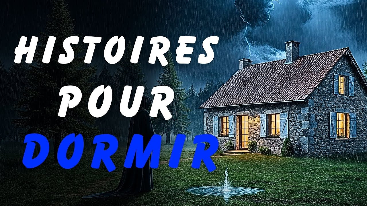 Histoires Vraiment Effrayantes Pour Dormir | Sons de Pluie | Écran Noir | Vol.11