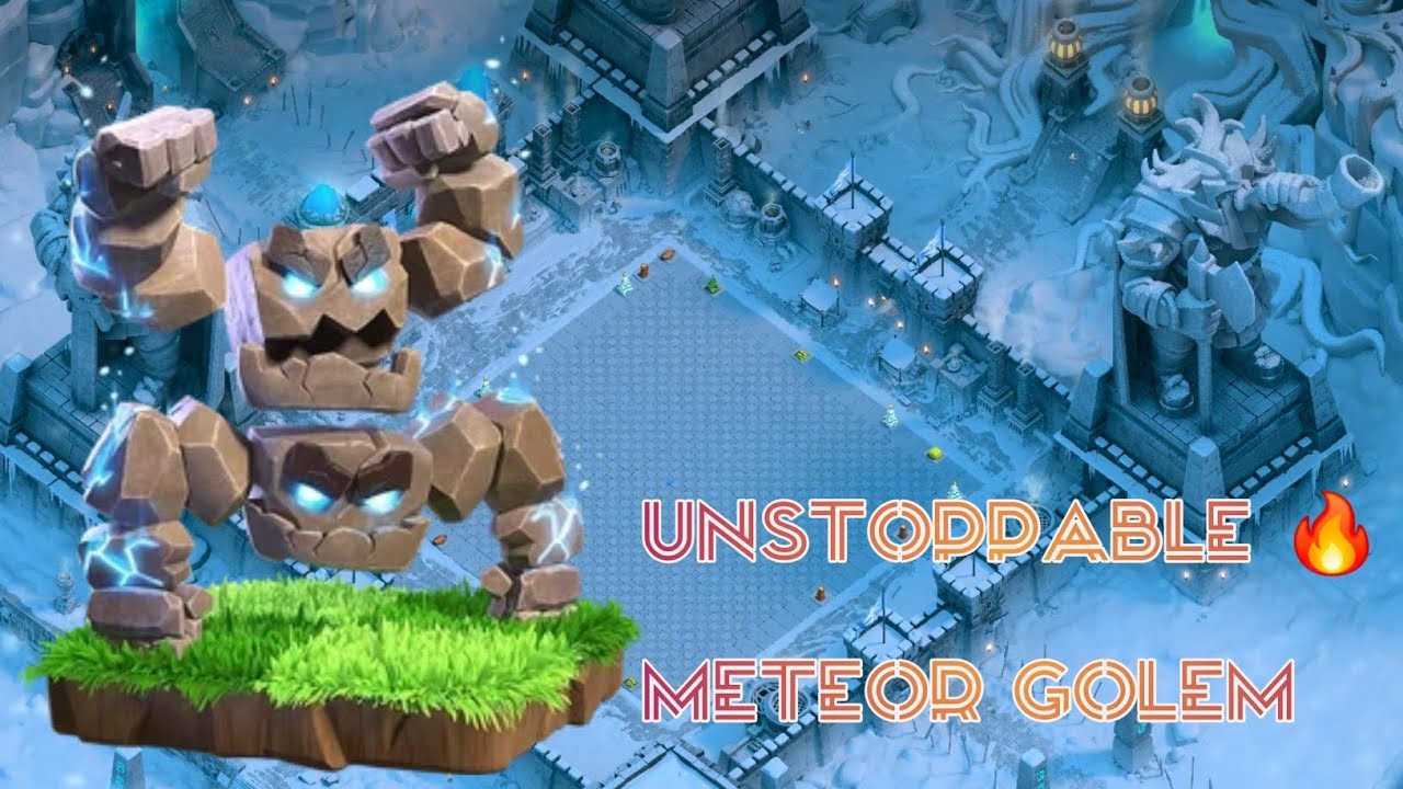 Stop Everything & Use Unstoppable Meteor Golems