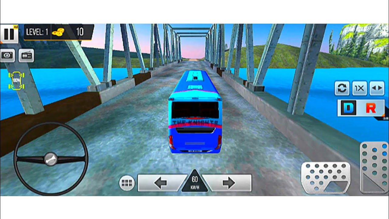 Modern Bus Simulator 3D Game - Offroad Coach Bus Simulator 2025 - Android Gameplay 