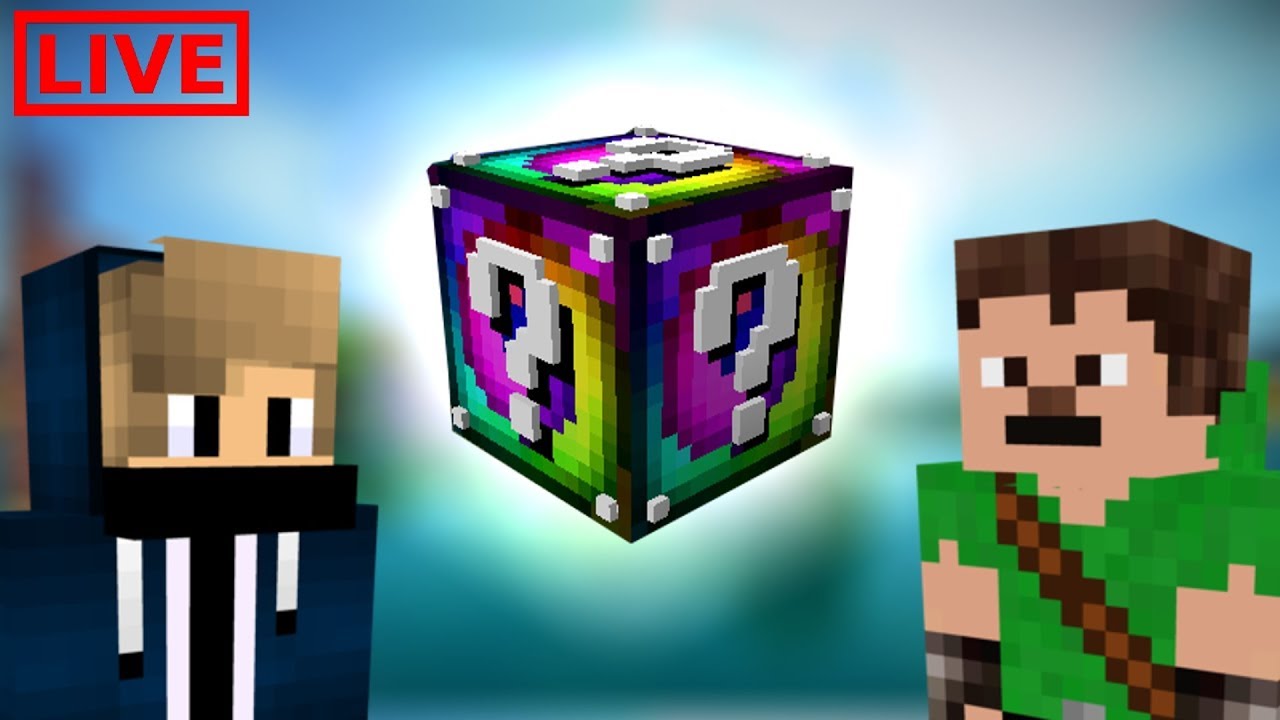 SPIRÁL LUCKY BLOCK NYITÁS! w/DreamDewil