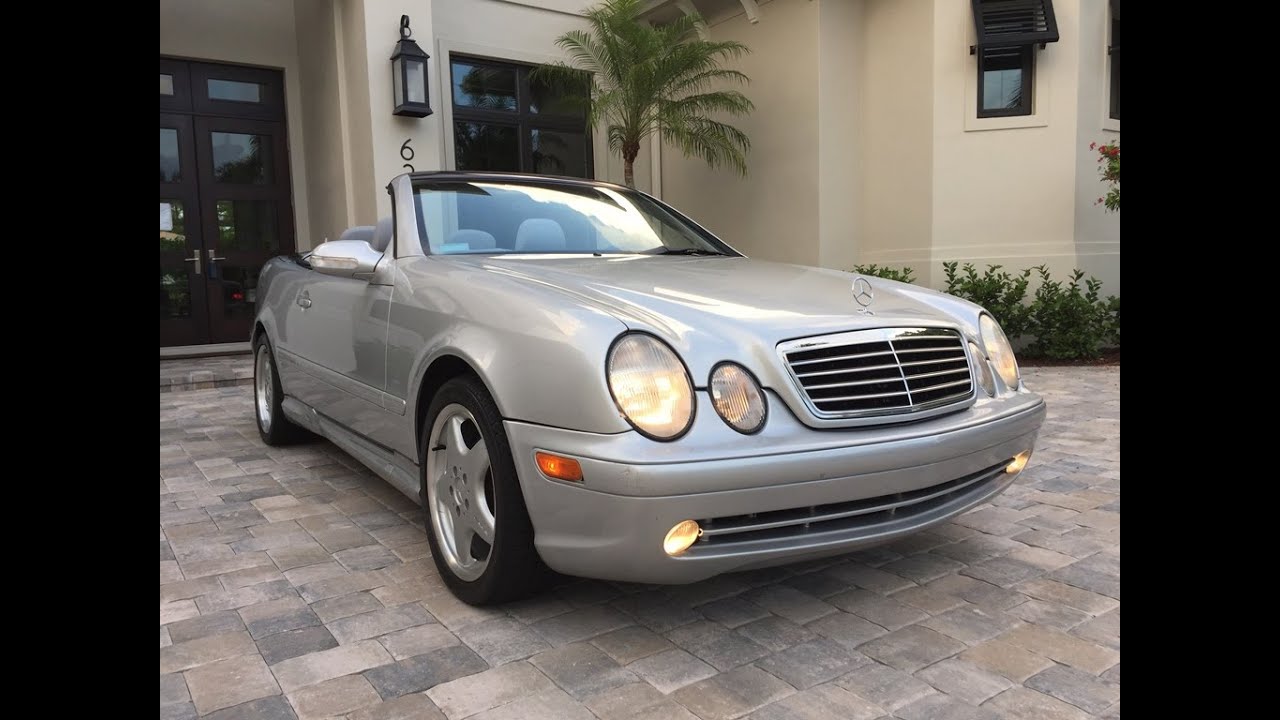 SOLD- 2001 Mercedes-Benz CLK430 Cabrio