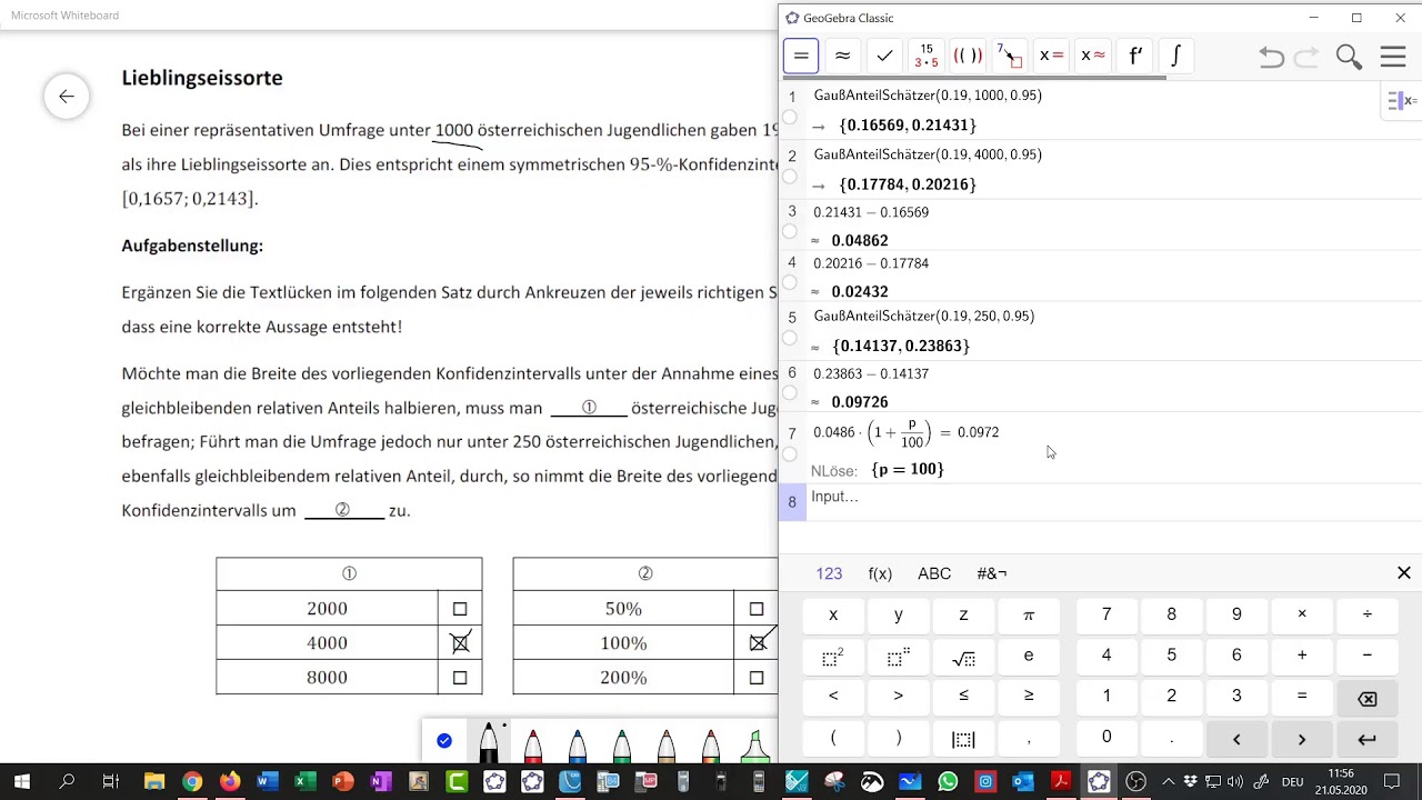 Mathago AHS Mathematik Probematura 2020