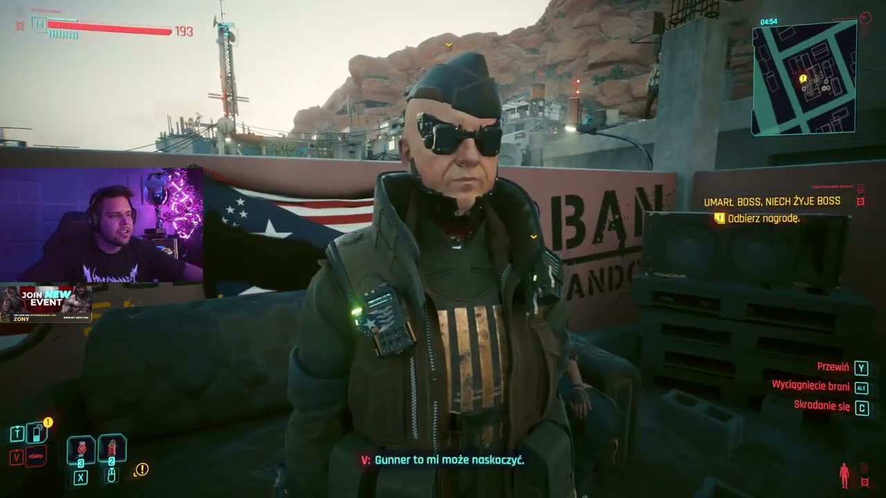 ZONY CYBERPUNK 2077 ODCINEK 3 CZĘŚĆ 1/2