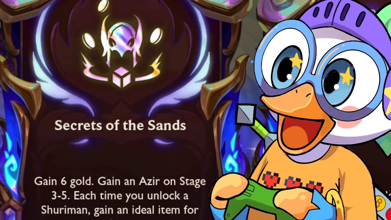 This Augment grants you a free Azir. I used him to unlock Prismatic Shurima. It was insane.