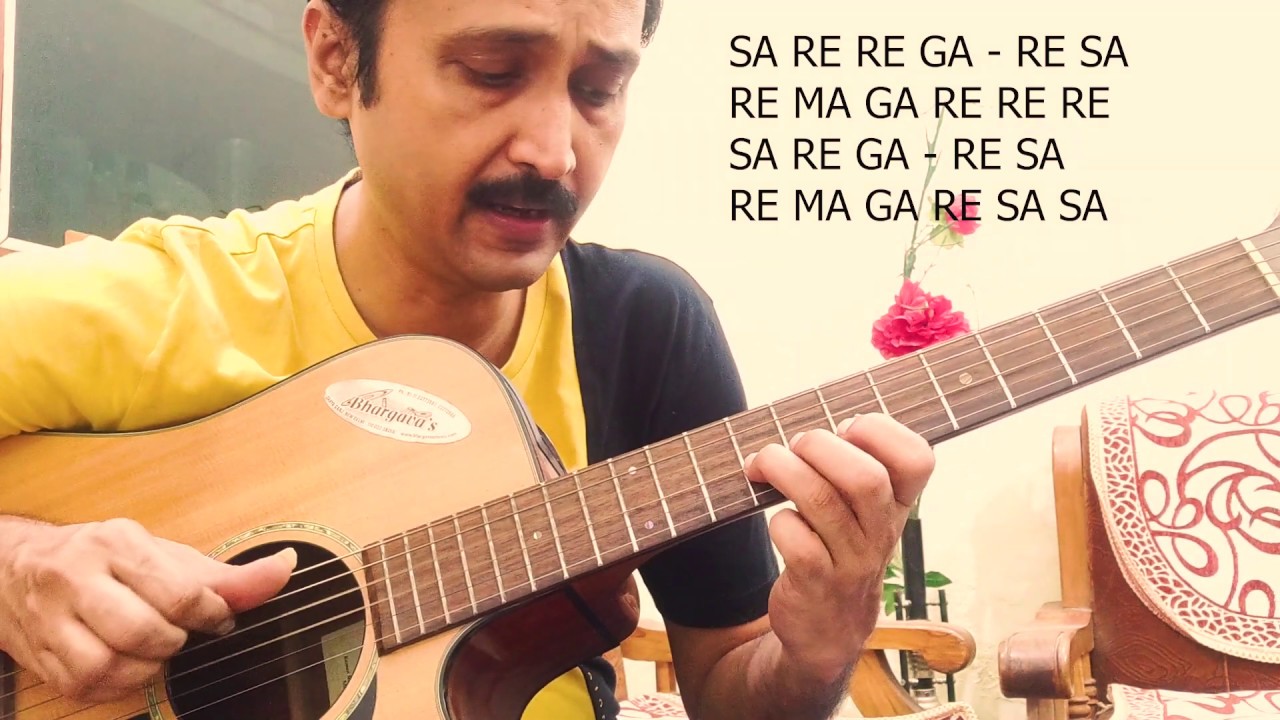 Tujhe kitna chahne lage hum Fingerstyle guitar lesson in hindi( lesson 11)