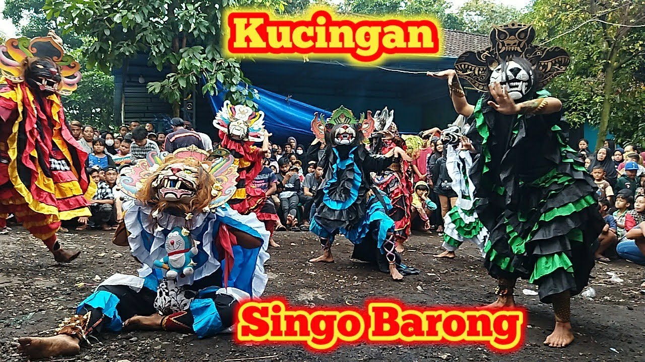 tarian kucing jaranan singo barong Sumberagung songgon