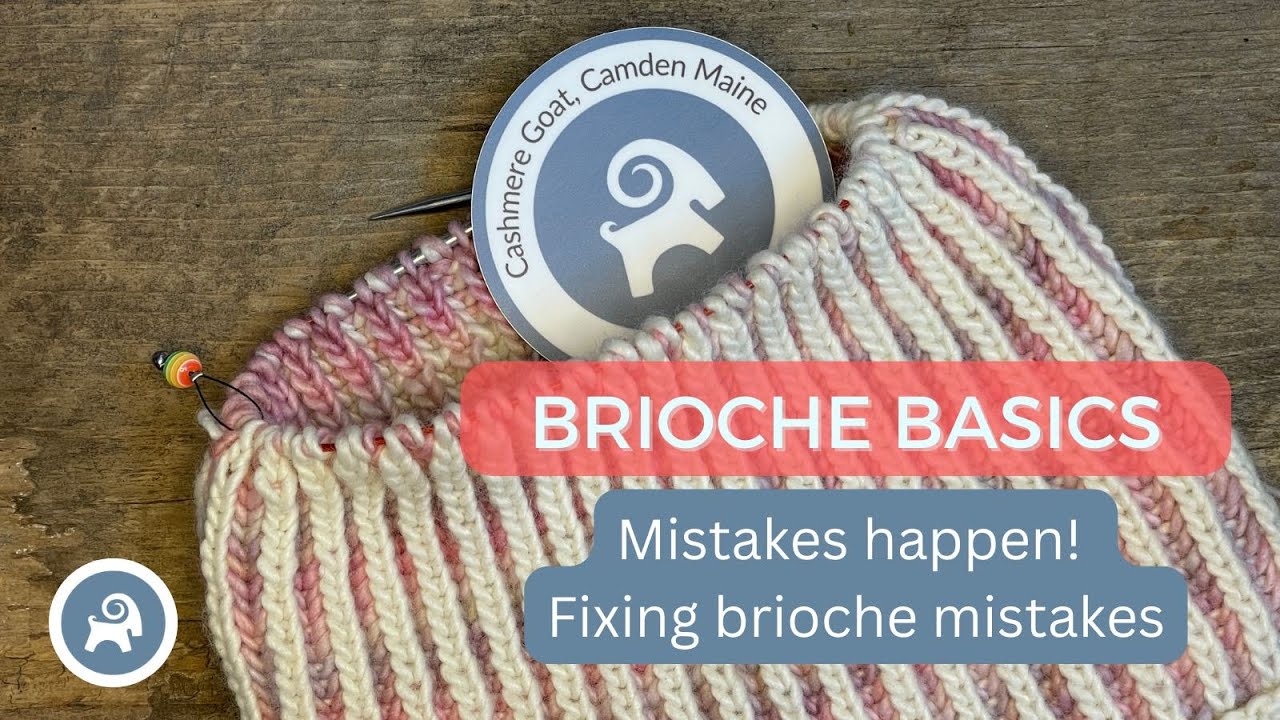 Brioche Knitting Anatomy — Fix your brioche mistakes!