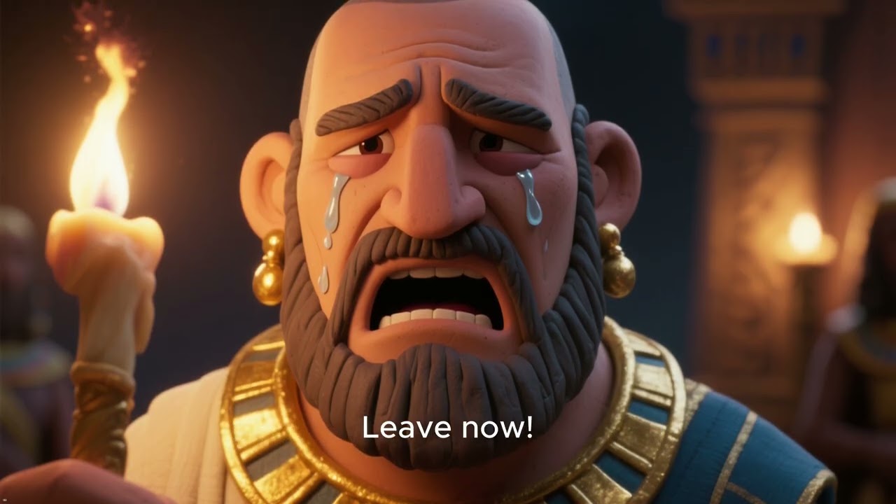 Книга Исход: Смелое спасение от Бога 🔥 Библейские уроки для детей!