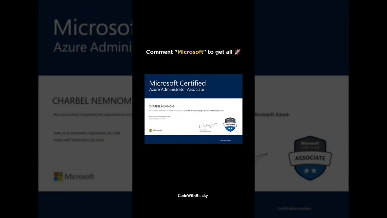 Microsoft Free Certification #btech #course #certificate #engineering #coding