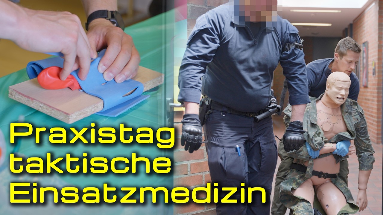 Praxistag taktische Einsatzmedizin mit der Capsarius Akademie in Dortmund