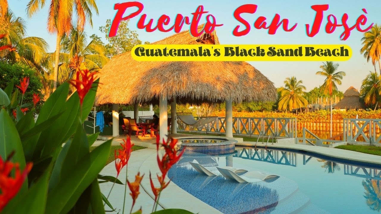 Puerto San Jose - Guatemala's Black Volcanic Sand Beach... #davidfontana #guatemala #guate