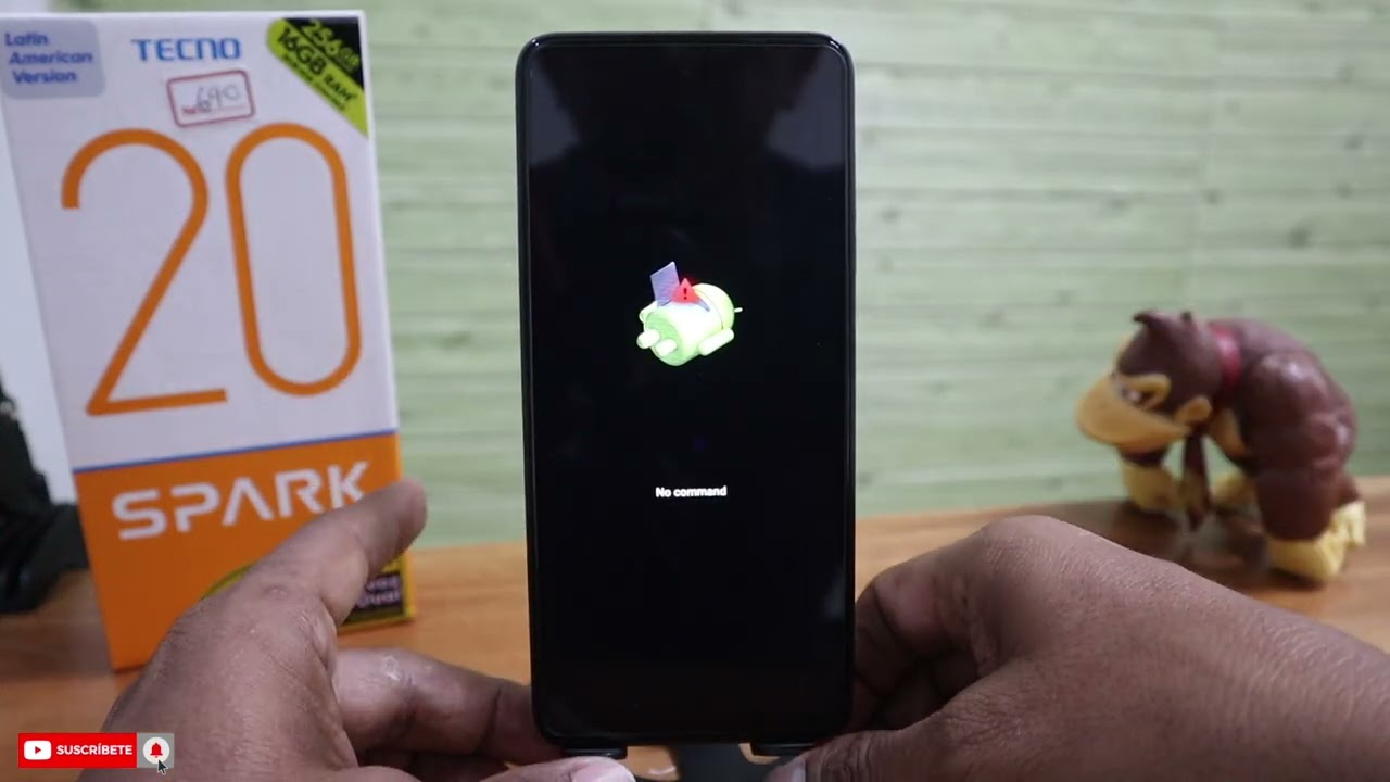 HARD RESET [ Tecno Spark 20 ] quitar bloqueo de pantalla  - COMO FORMATEAR