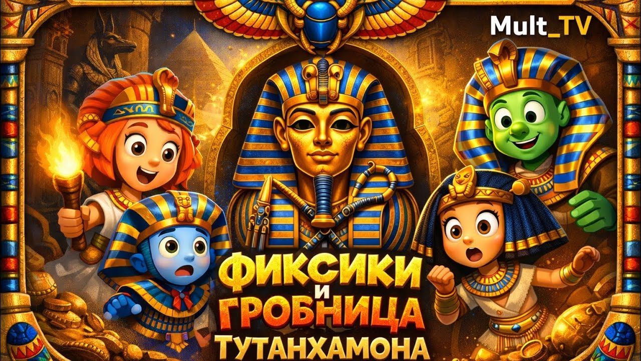 Фиксики на Mult_TV | Гробница Тутанхамона | Древний Египет 
