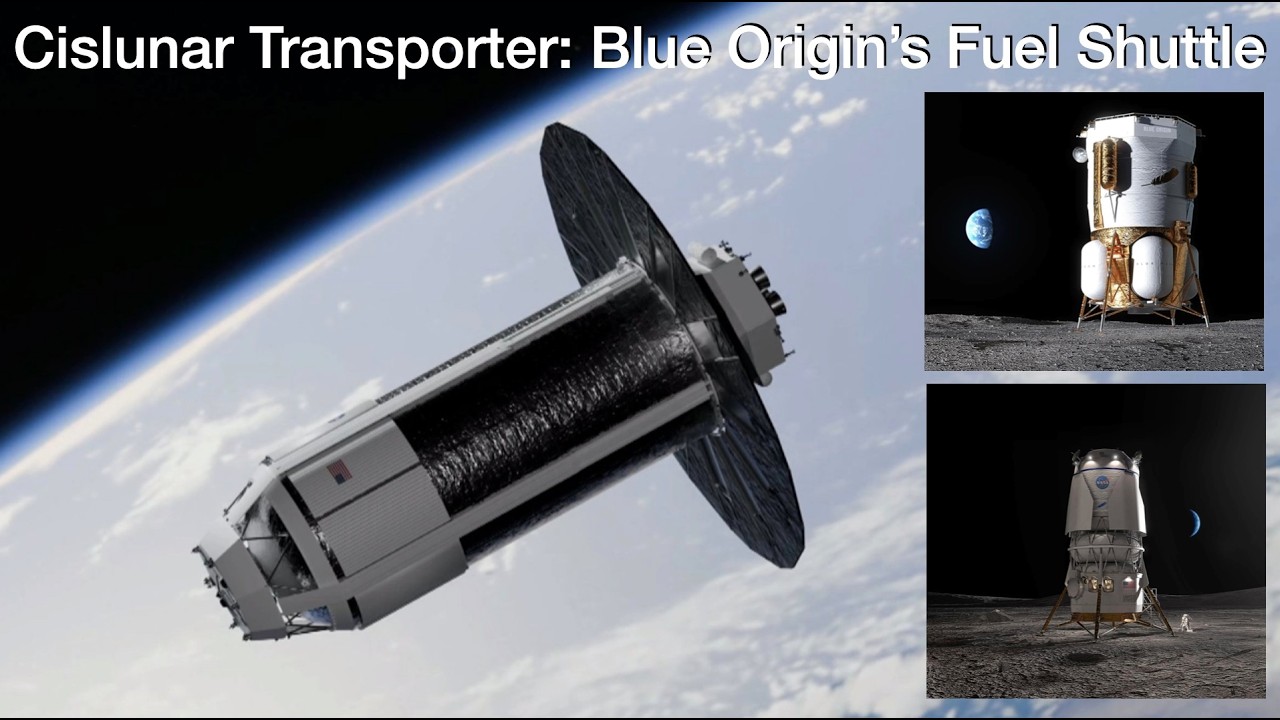 Blue Origin’s Cislunar Transporter: A Fuel Shuttle for the Moon, Mars and Beyond