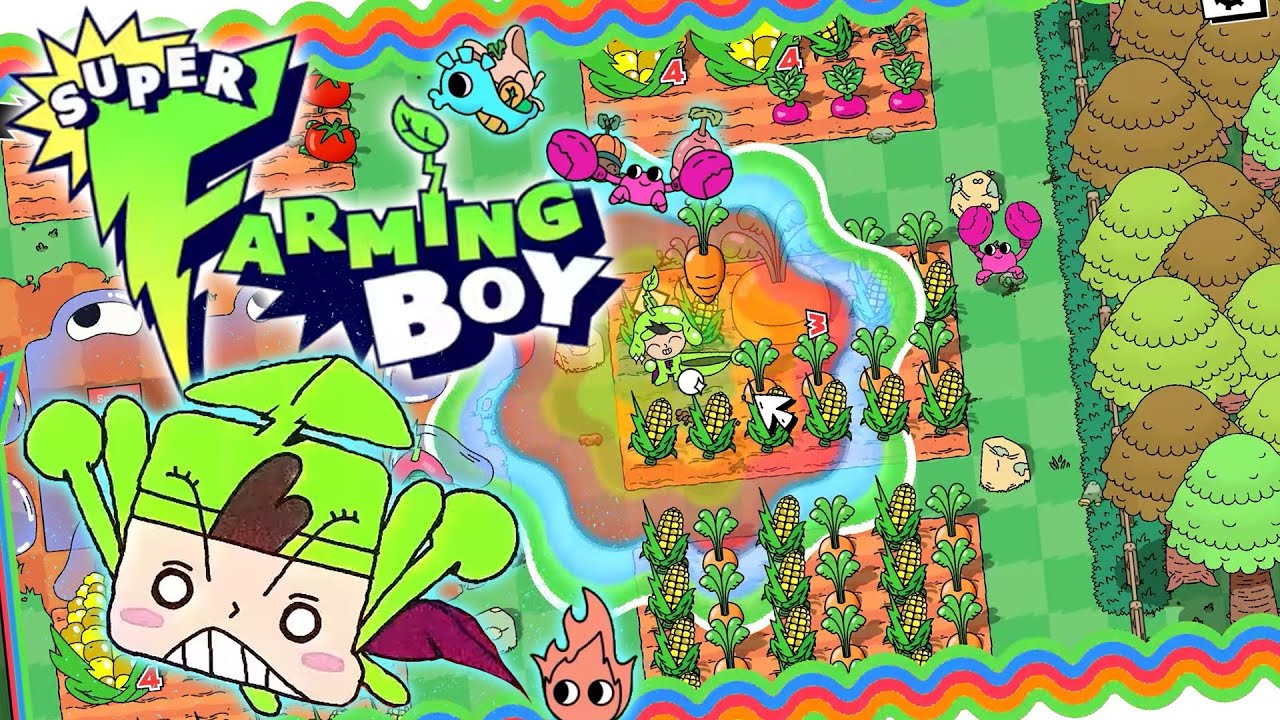 GETTING THE BEST VEGETABLE COMBO! - SUPER FARMING BOY