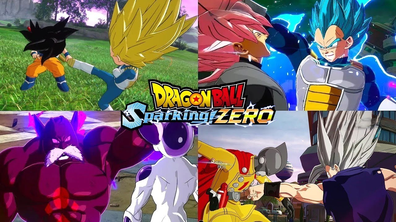 Dragon Ball Sparking Zero - All Throws & Unique Grabs (DLC 2 Update - 4K 60FPS)