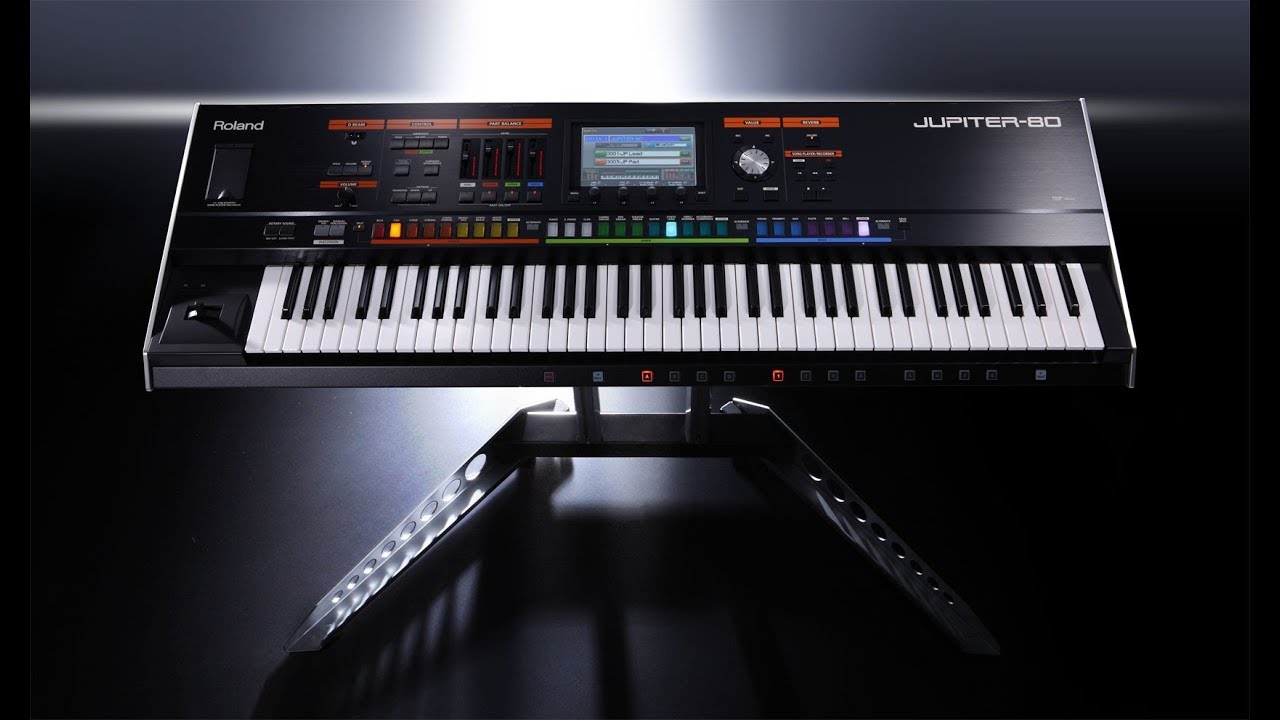 Roland Jupiter 80 Pianosounds Demonstration