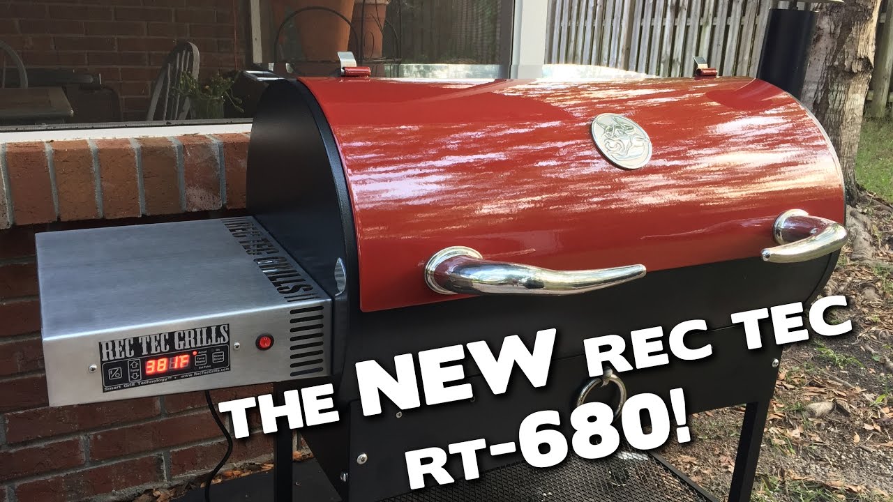 The NEW REC TEC RT-680 Pellet Grill! Unboxing and Review