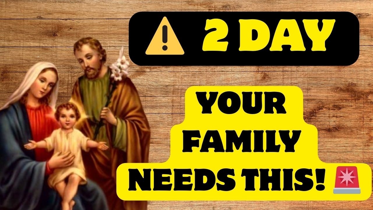 👉 ПОЧЕМУ ТАК МНОГО СЕМЕЙ МОЛЯТСЯ ЭТОЙ ЛИТАНИЕЙ СВЯТОМУ ИОСИФА? 🙏
