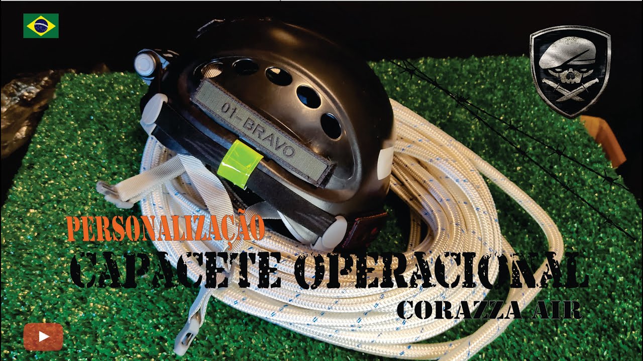 Capacete T&aacute;tico - Personaliza&ccedil;&atilde;o