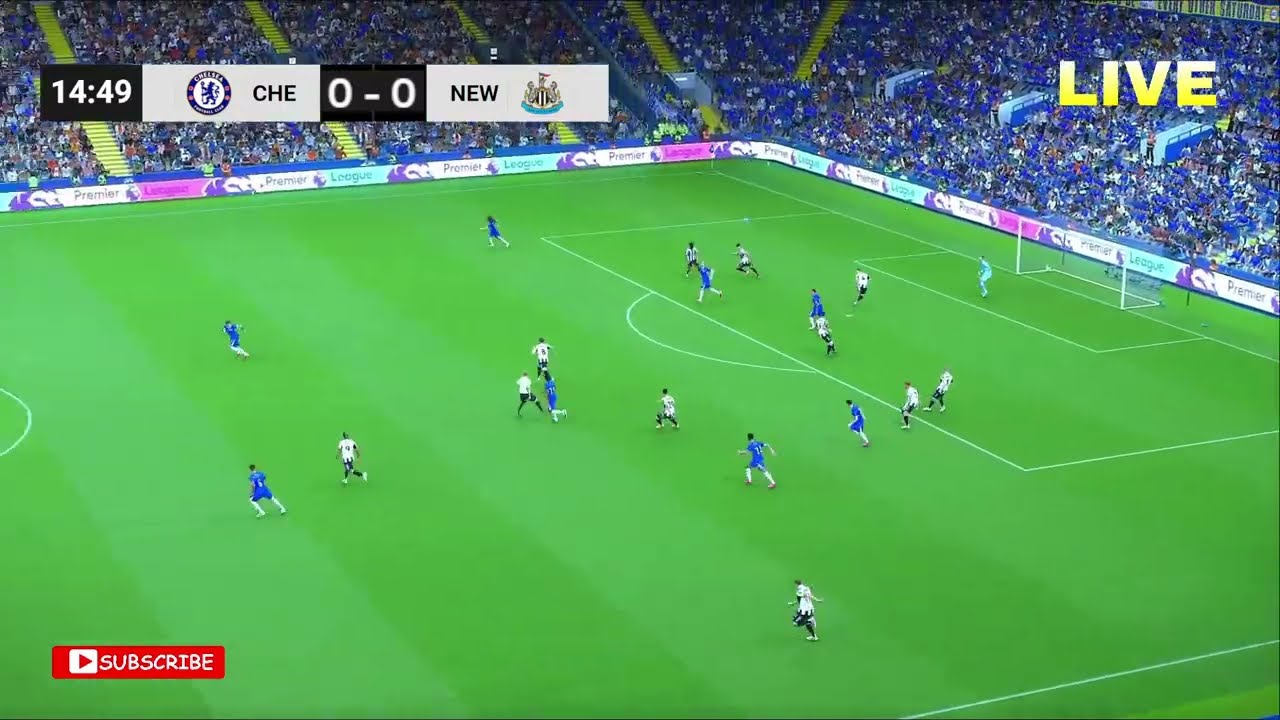 🔴LIVE: CHELSEA VS NEWCASTLE UNITED | PREMIER LEAGUE | SIMULATION GAMEPLAY