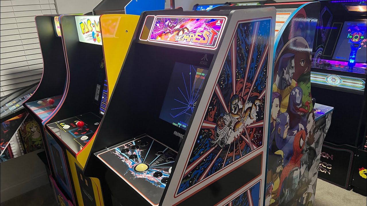Arcade1up Tempest Marquee Mod