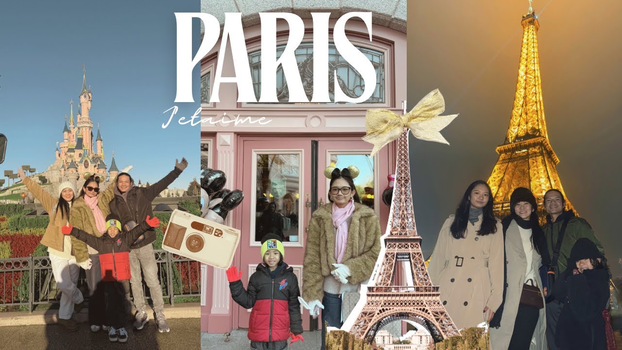 Thank you, 2025 • Our winter trip in Paris