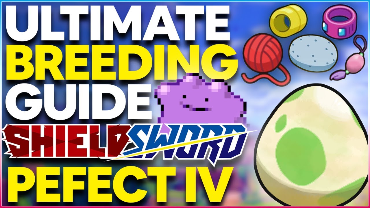KOMPLETNY PRZEWODNIK PO HODOWLI Pokemon Sword i Shield! IDEALNE Pokemony IV i NAJLEPSZE Natury!