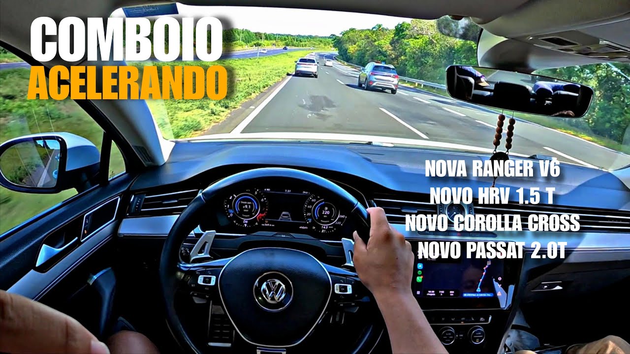 🔥🚀PEGUEI ESTRADA DE PASSAT // COMBOIO DE 4 CARROS // ACELERANDO