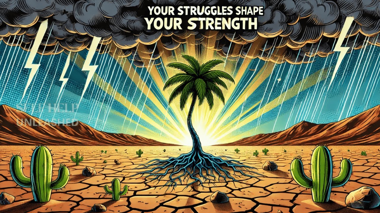 🌴 The Palm Tree's Secret: How Struggles Shape Your Strength 🌟