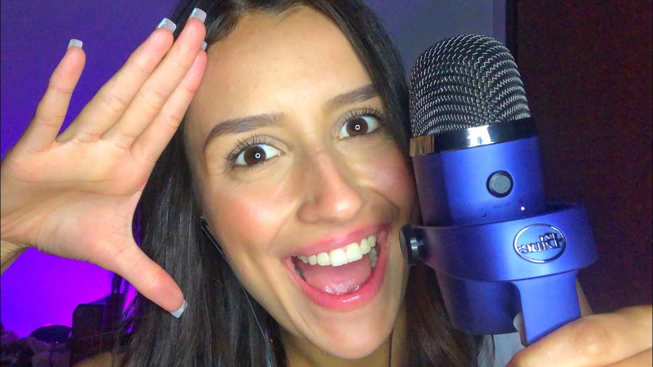 Asmr: Sons de boca no microfone novo! 🎙️🥳 #asmr #sonsdeboca
