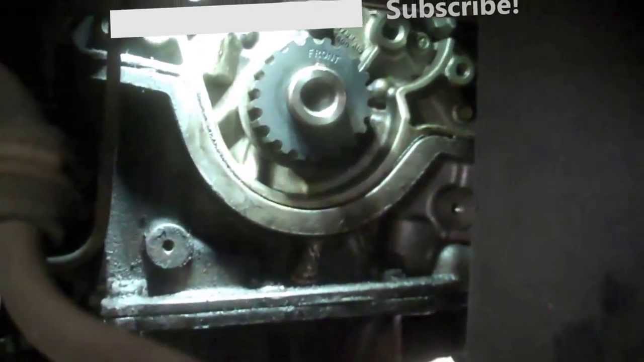 Замена ремня ГРМ Ford Focus 2002 2.0L Vin 3 DOHC ЧАСТЬ 2 2000-2004 Установка Снятие Замена