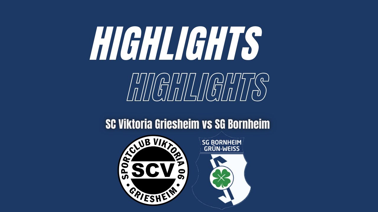 SC Viktoria Griesheim vs SG Bornheim