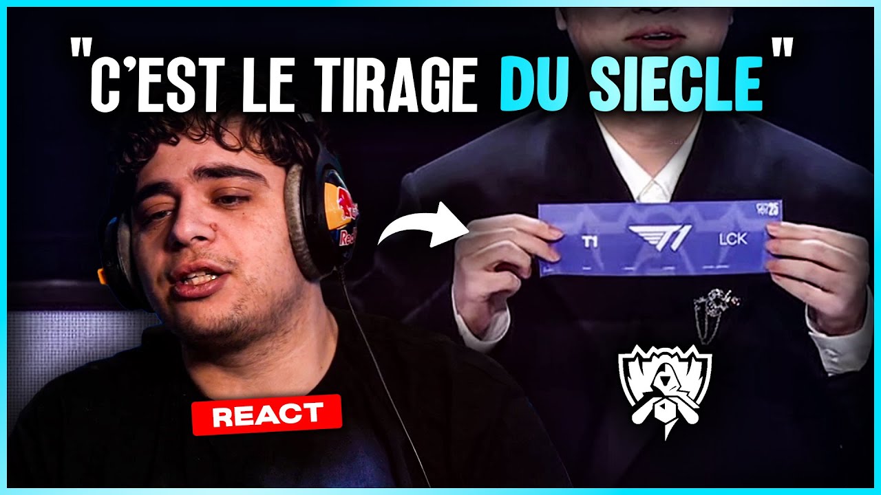 Kameto réagit au tirage des Quarts des Worlds et donne son opinion (C'est tout droit pour T1)
