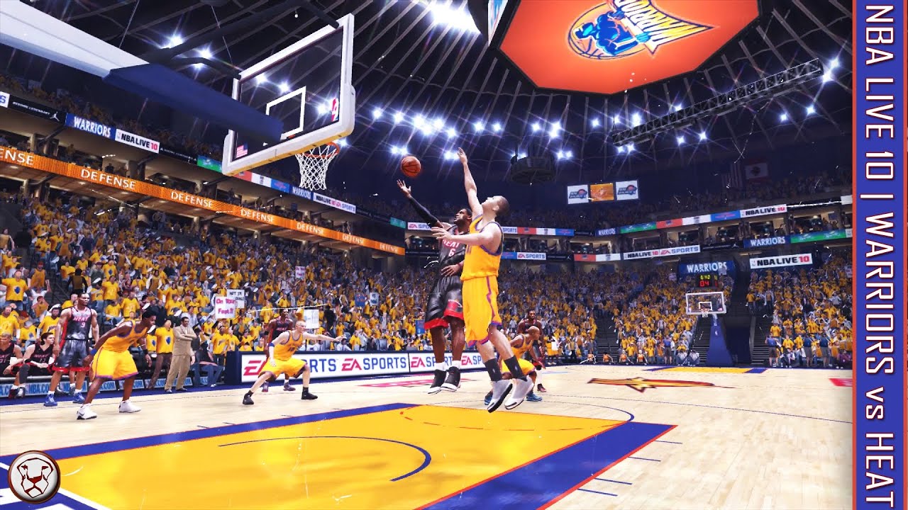 NBA Live 10: Miami Heat vs Golden State Warriors Playoffs - Steph & Klay vs LeBron & Wade | Xbox 360