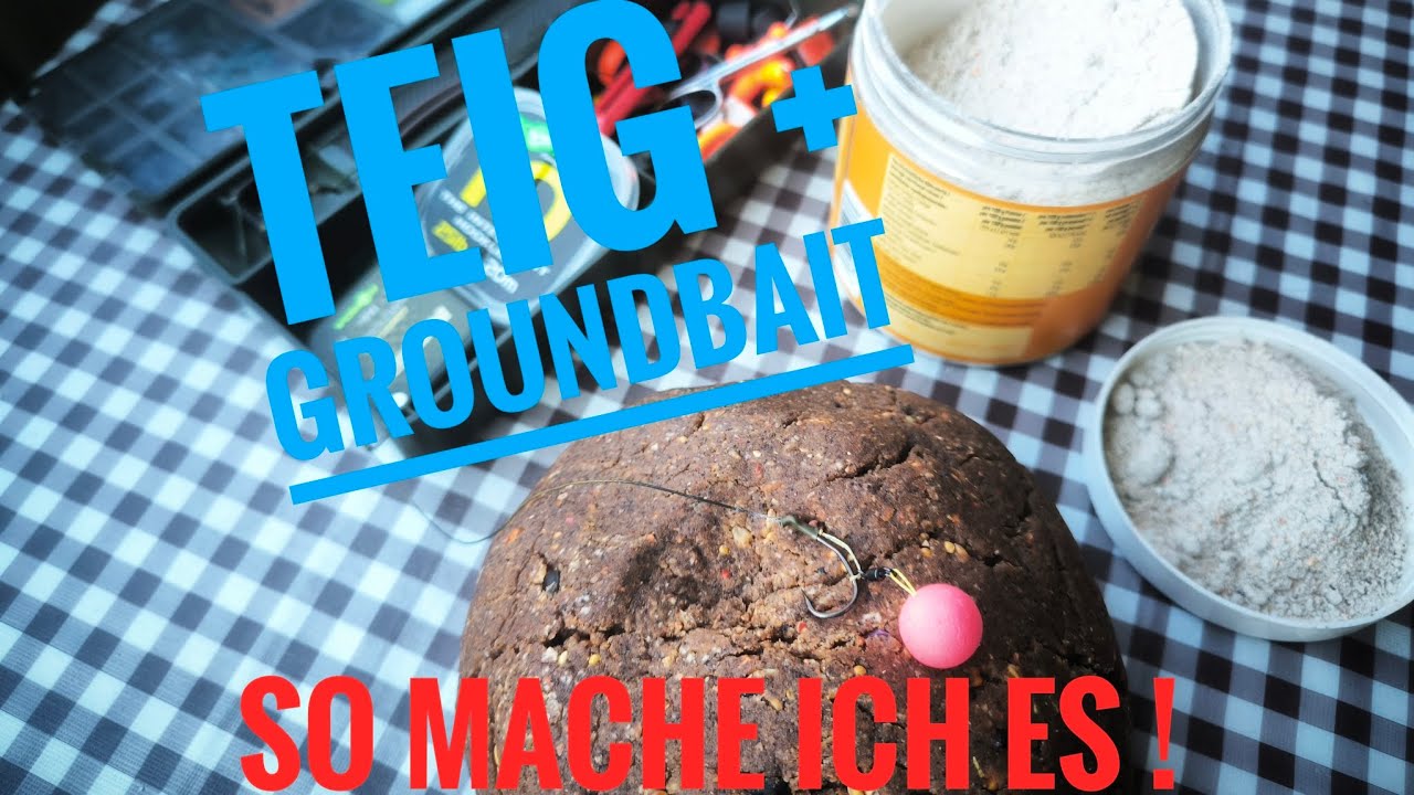 ❗ Groundbait + Teig zum Karpfen Angeln❗. So mache Ich es ❗ . #teig #groundbait #karpfenangeln 