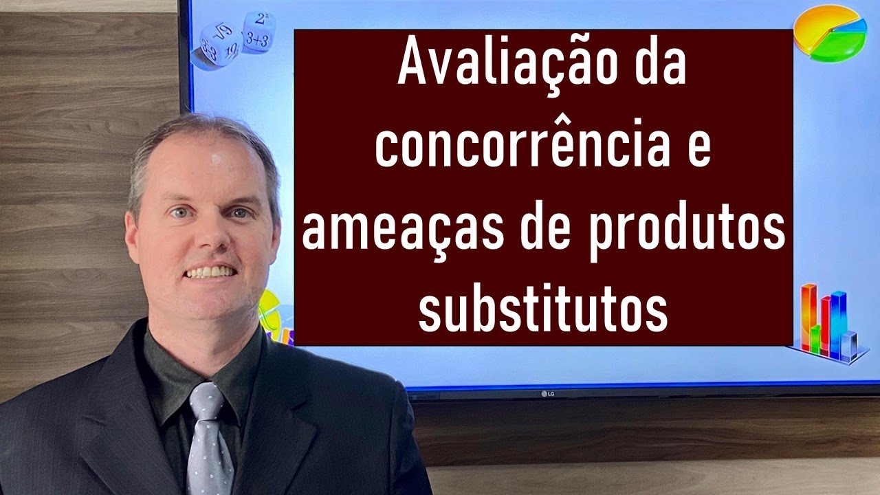 ✅ Avaliação da concorrência e ameaças de produtos substitutos