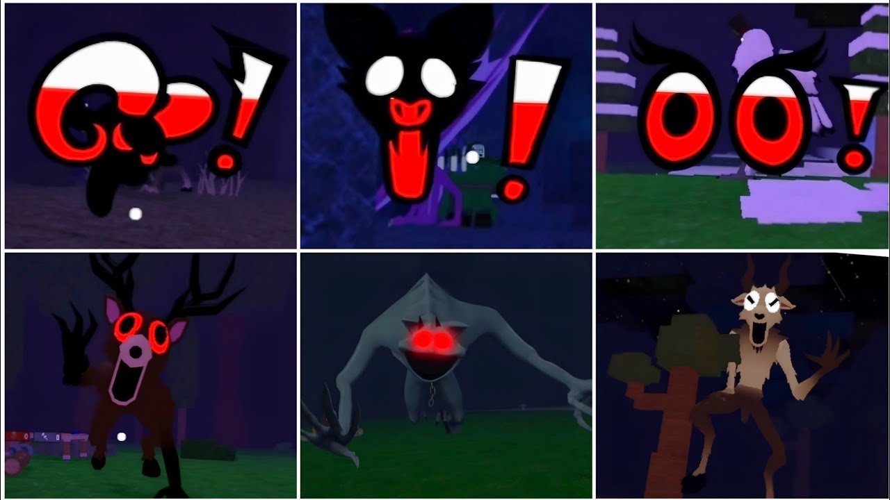 RAM vs BAT vs OWL! 💀 99 Nights In The Forest Jumpscare Compilation (Roblox)