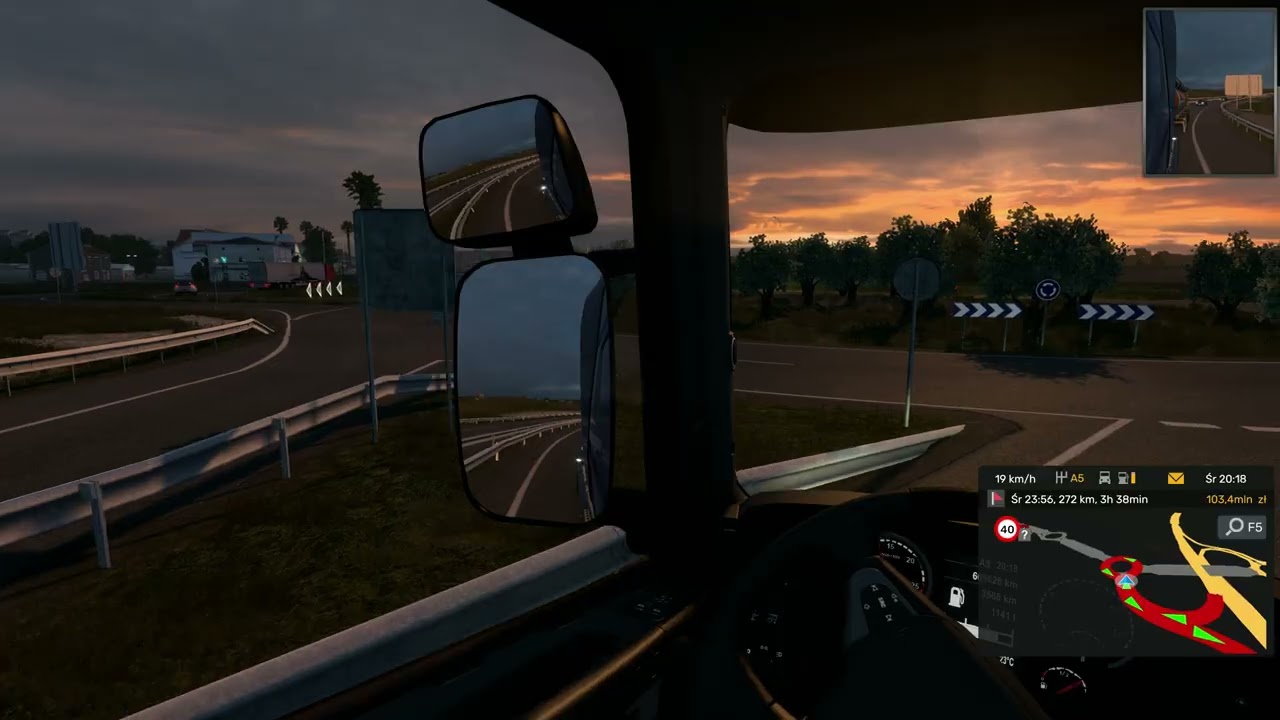 Euro Truck Simulator 2 [4K] - Setúbal - Sewilla - Podchloryn sodu