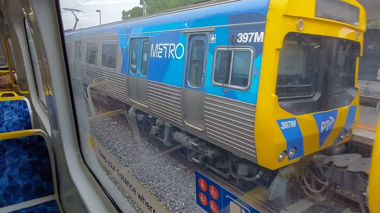 Dandenong station to Cranbourne station Comeng train, Melbourne Australia. Thank you.