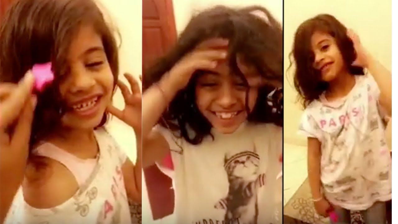 ام شعفه وسلتلت تهاوشو نشب المشط في شعرها !! هههههههههههههههههههههه