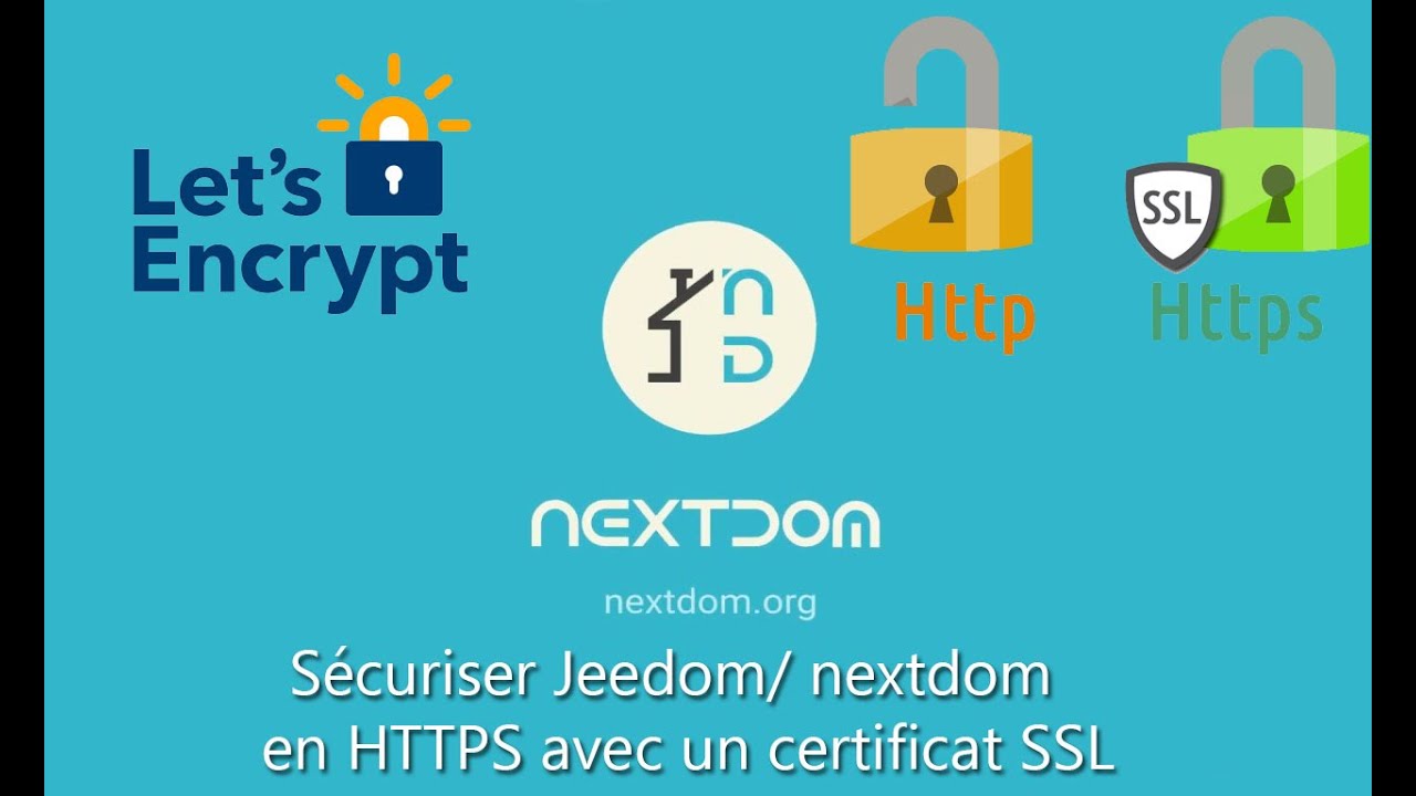 Sécuriser Jeedom/ nextdom  en HTTPS avec un certificat SSL