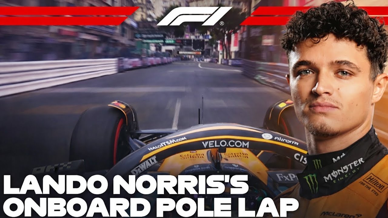 Lando Norris onboard monaco | 2025 | assetto corsa |