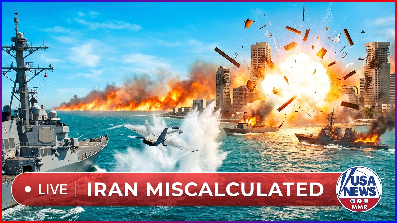 Iran Fired a Noor Missile at USS Fitzgerald in the Gulf of Oman at 2AM - FATAL MISTAKE