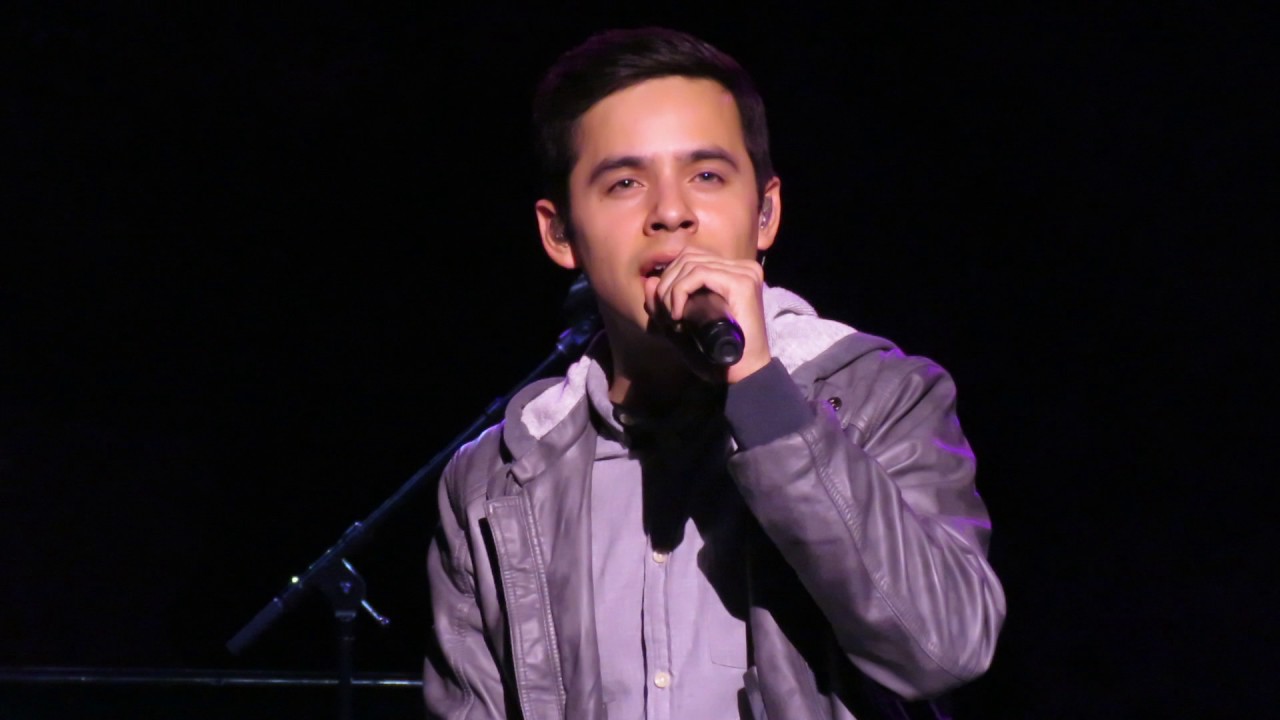 David Archuleta - Dare You To Move - 11.05.16