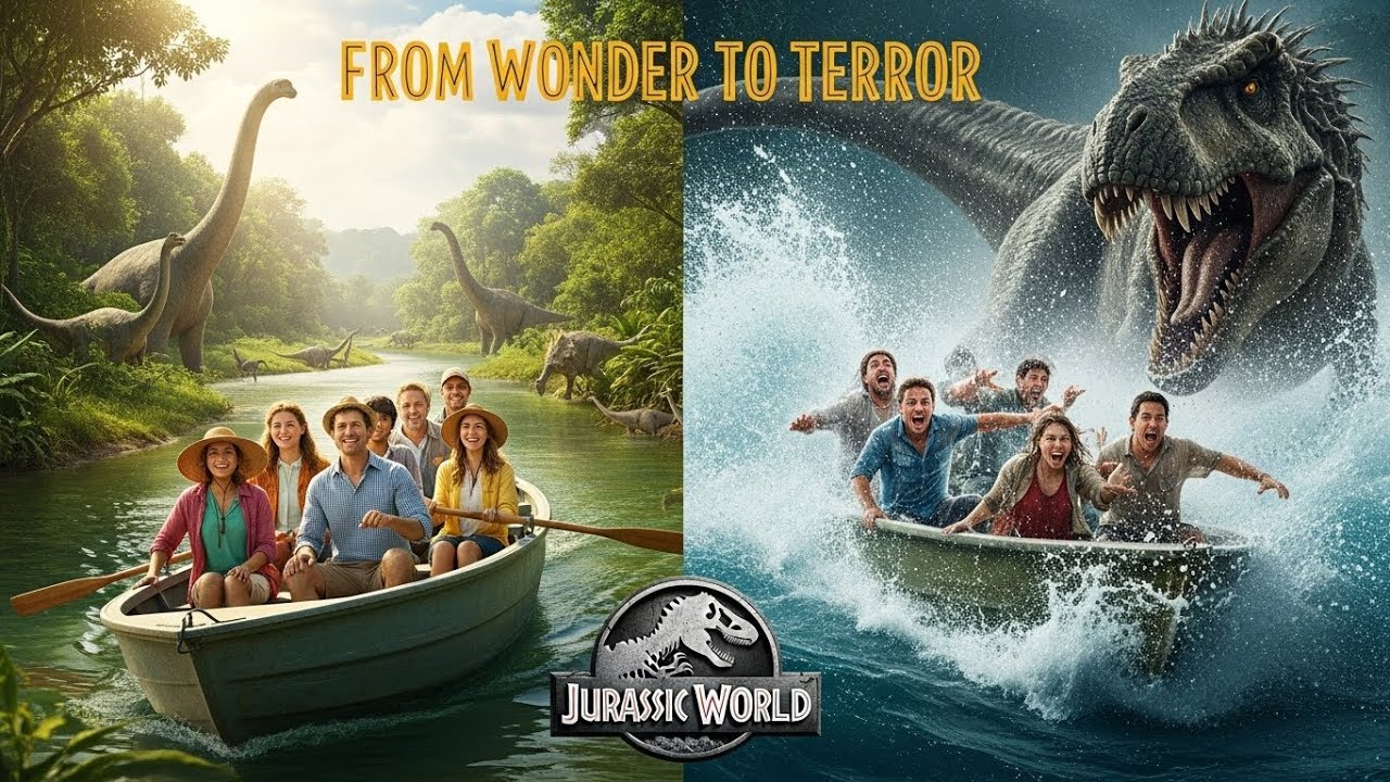 JURASSIC WORLD: THE RIDE | 84-Foot Drop POV | Universal Studios Hollywood | Full Experience 2025