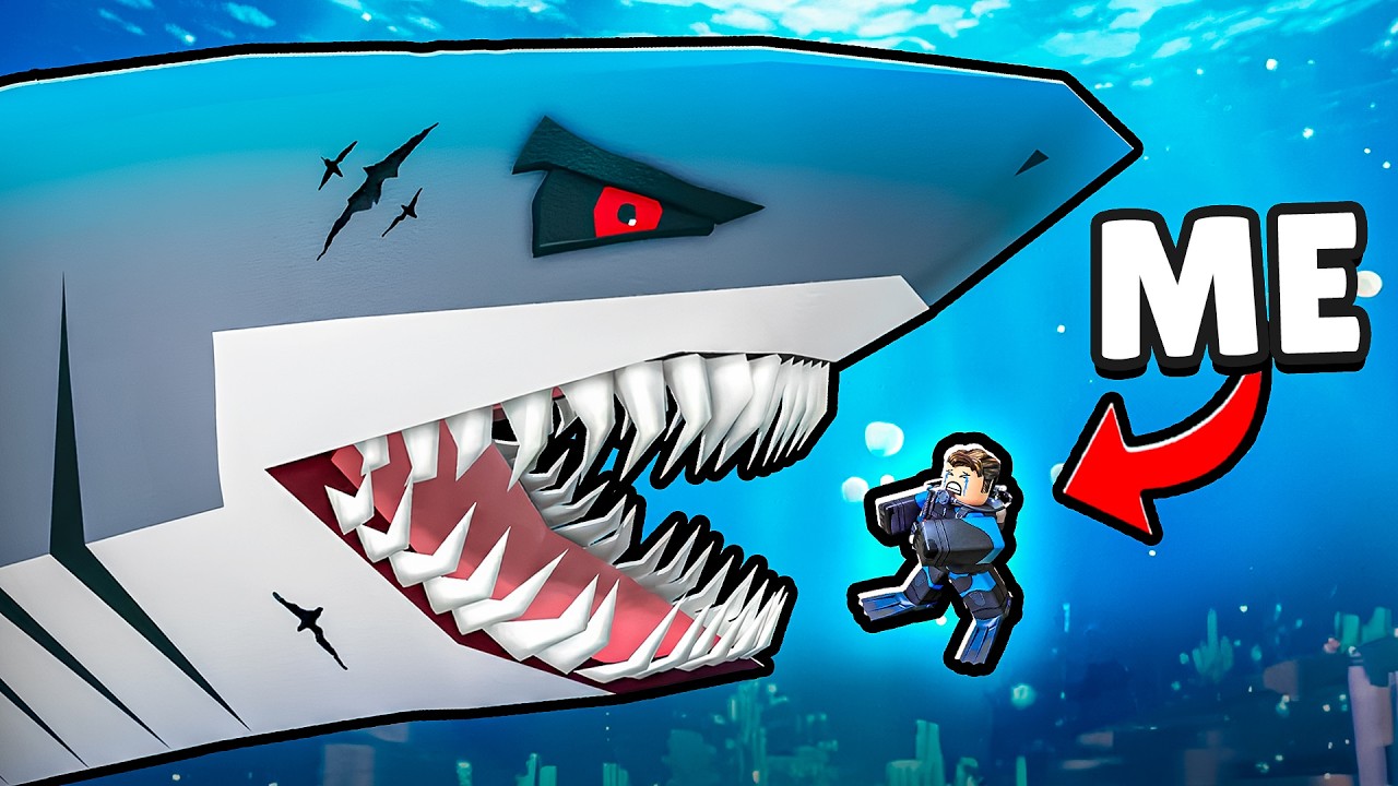 Dive to Catch DEEPEST FISH in Roblox