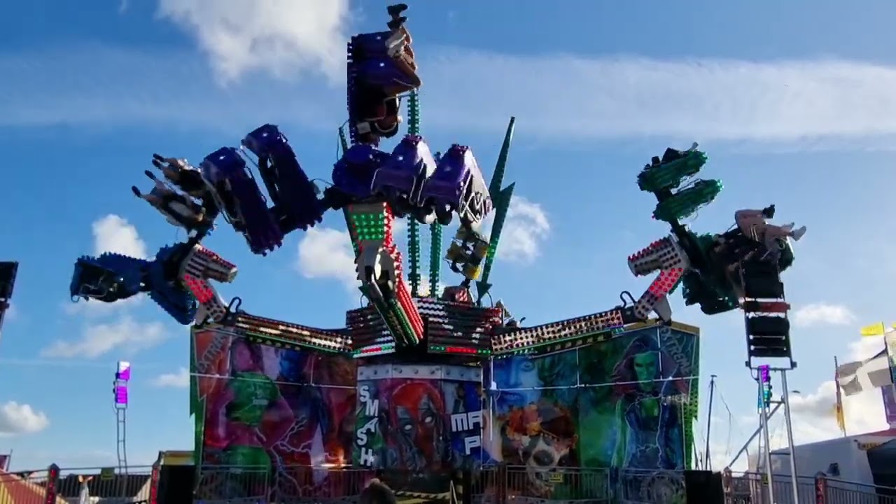 David Rowland Jnr jnr Extreme Orbiter at Summercourt fair tonight 23 Sept 2022